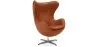 Fauteuil met armleggers - Leren bekleding - Egg Design - Brave - Eny image 9