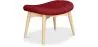 Met linnen beklede poef - Scandinavisch design - Hout - Kontor image 9