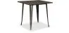 Vierkante Eettafel - Industrieel Ontwerp - Hout & Metaal - Stylix image 9
