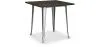 Vierkante Eettafel - Industrieel Ontwerp - Hout & Metaal - Stylix image 9