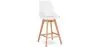 Kruk in Scandinavische stijl - Houten poten - Denisse image 9