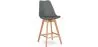 Kruk in Scandinavische stijl - Houten poten - Denisse image 9