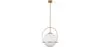 Kristallen bol plafondlamp - Gouden hanglamp - Anette image 9