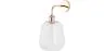 Wandlamp - Glazen lampenkap - Alessia image 9