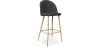 Met stof beklede kruk - Scandinavisch design - 76cm - Evelyne image 9