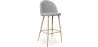 Met stof beklede kruk - Scandinavisch design - 76cm - Evelyne image 9