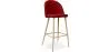 Met stof beklede kruk - Scandinavisch design - 76cm - Evelyne image 9