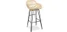 Rotan barkruk met armleuningen - Boho Bali Stijl - 75cm - Velen image 9