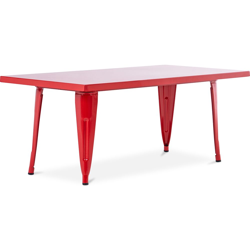 Rechthoekige Kindertafel - Industrieel Ontwerp - 120cm - Stylix image 8