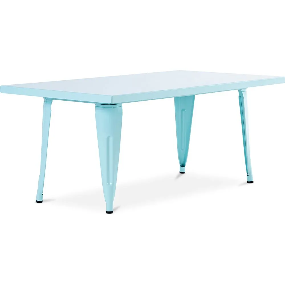 Rechthoekige Kindertafel - Industrieel Ontwerp - 120cm - Stylix image 8