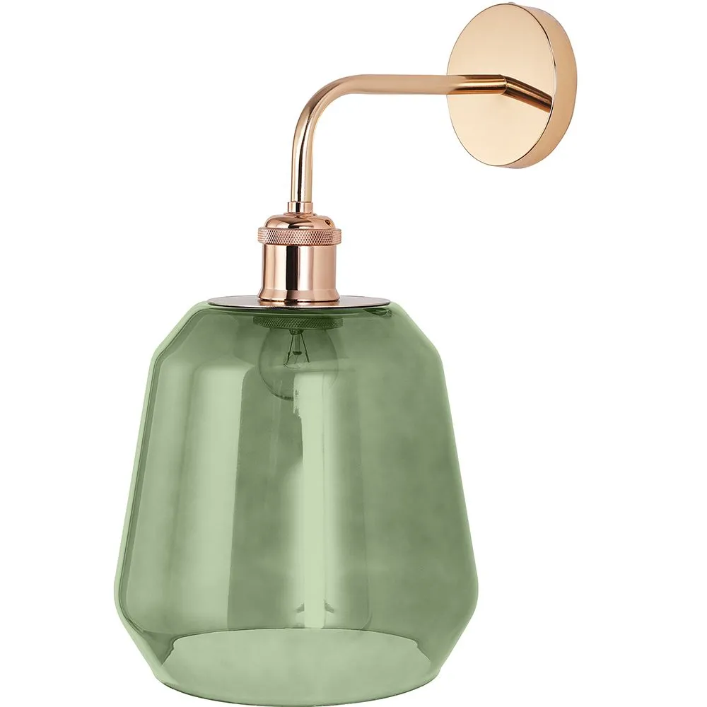 Wandlamp - Glazen lampenkap - Alessia image 8