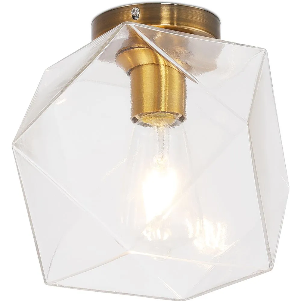 Plafondlamp - Glazen Plafond - Retro Design - Avo image 8