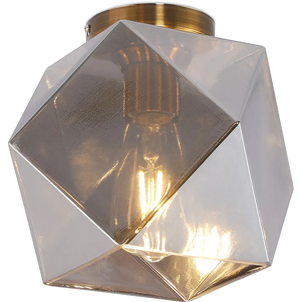 Plafondlamp - Glazen Plafond - Retro Design - Avo image 8