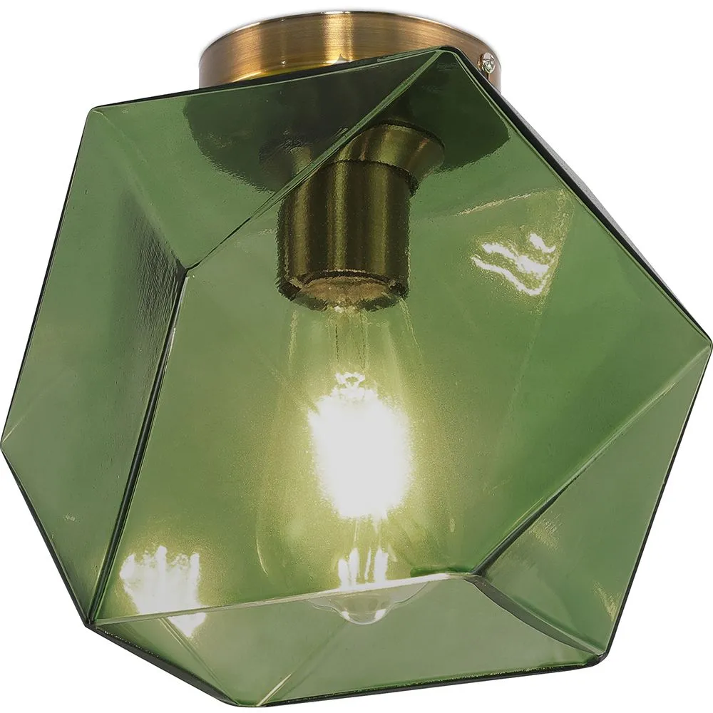 Plafondlamp - Glazen Plafond - Retro Design - Avo image 8
