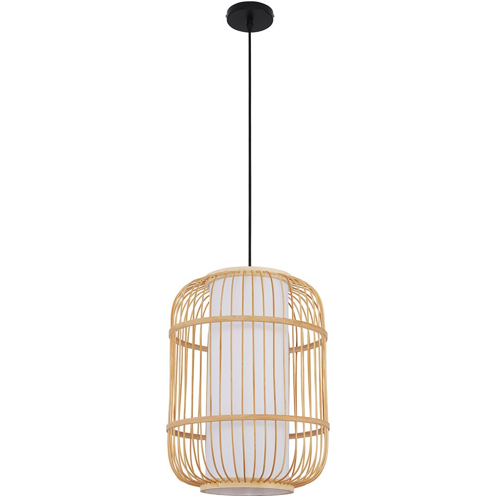 Bamboe Plafondlamp - Boho Bali Design Hanglamp - Mane image 8