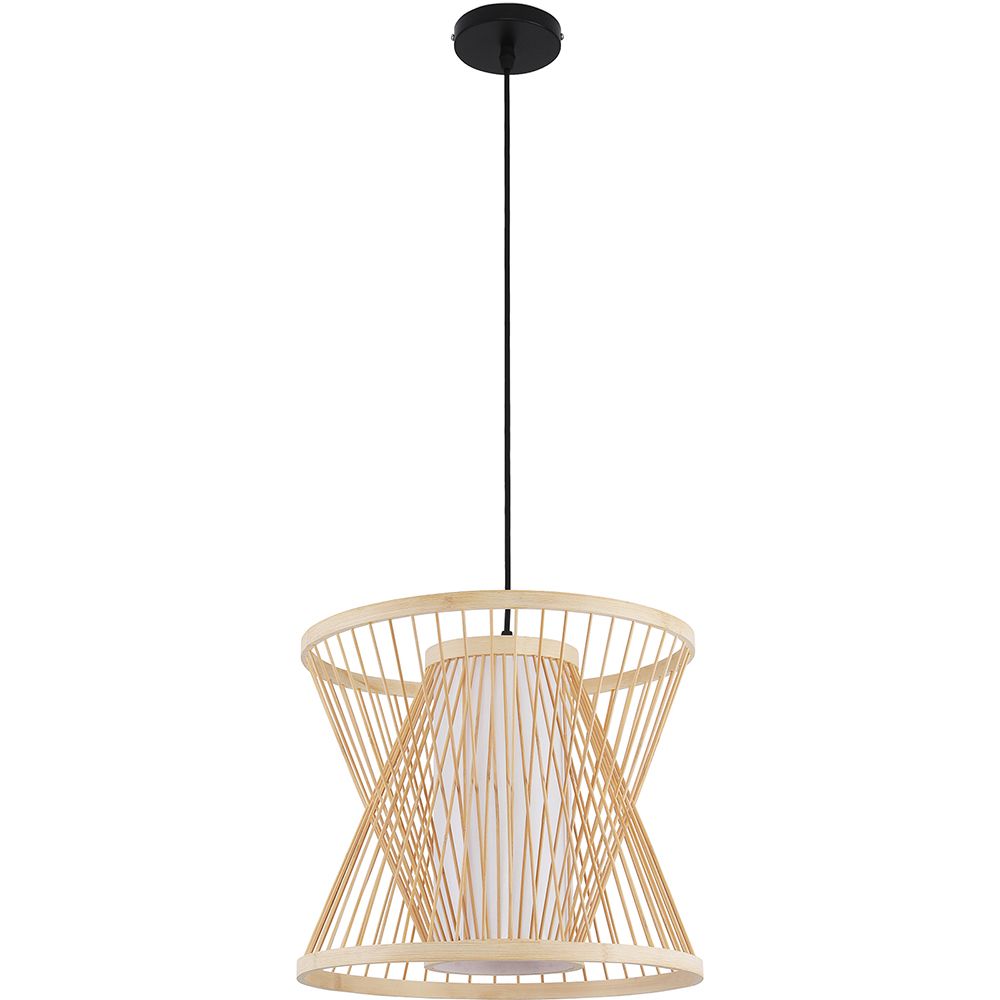 Bamboe Plafondlamp - Boho Bali Design Hanglamp - Ketut image 8