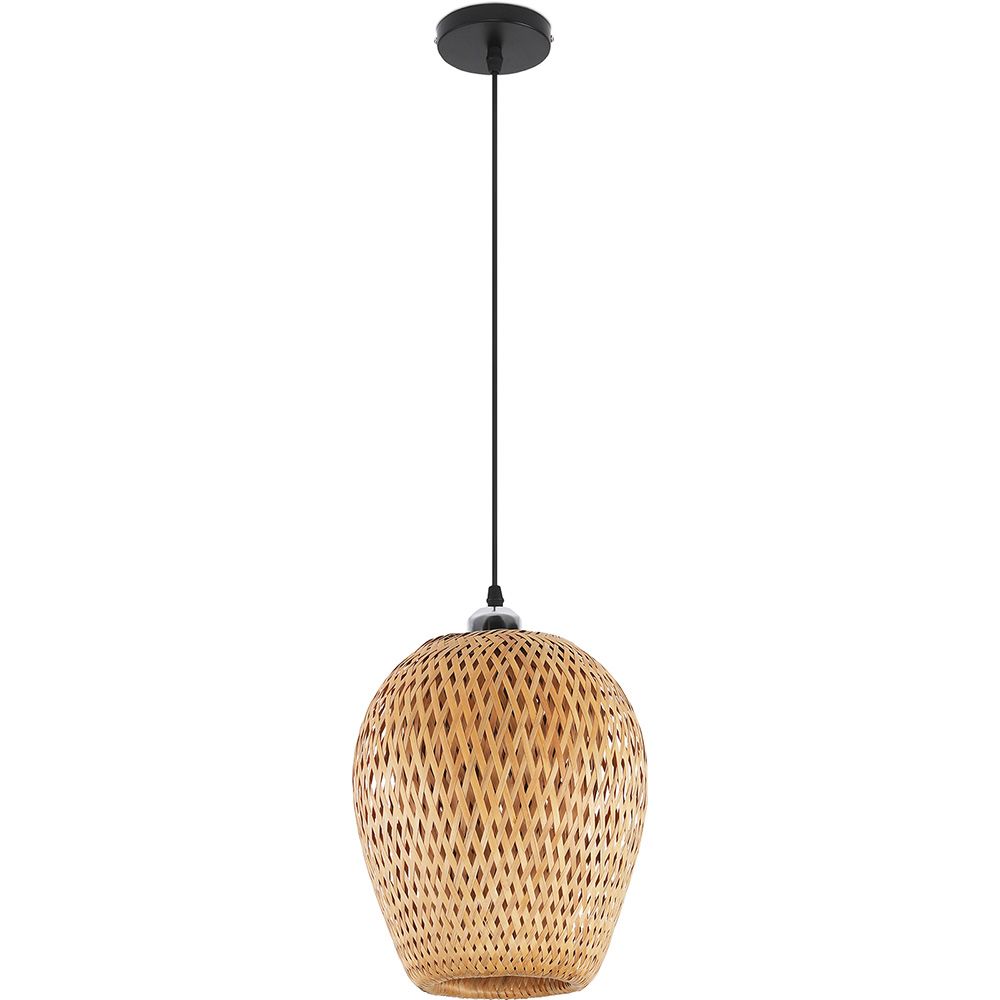 Bamboe Plafondlamp - Hanglamp Design Boho Bali - Gina image 8