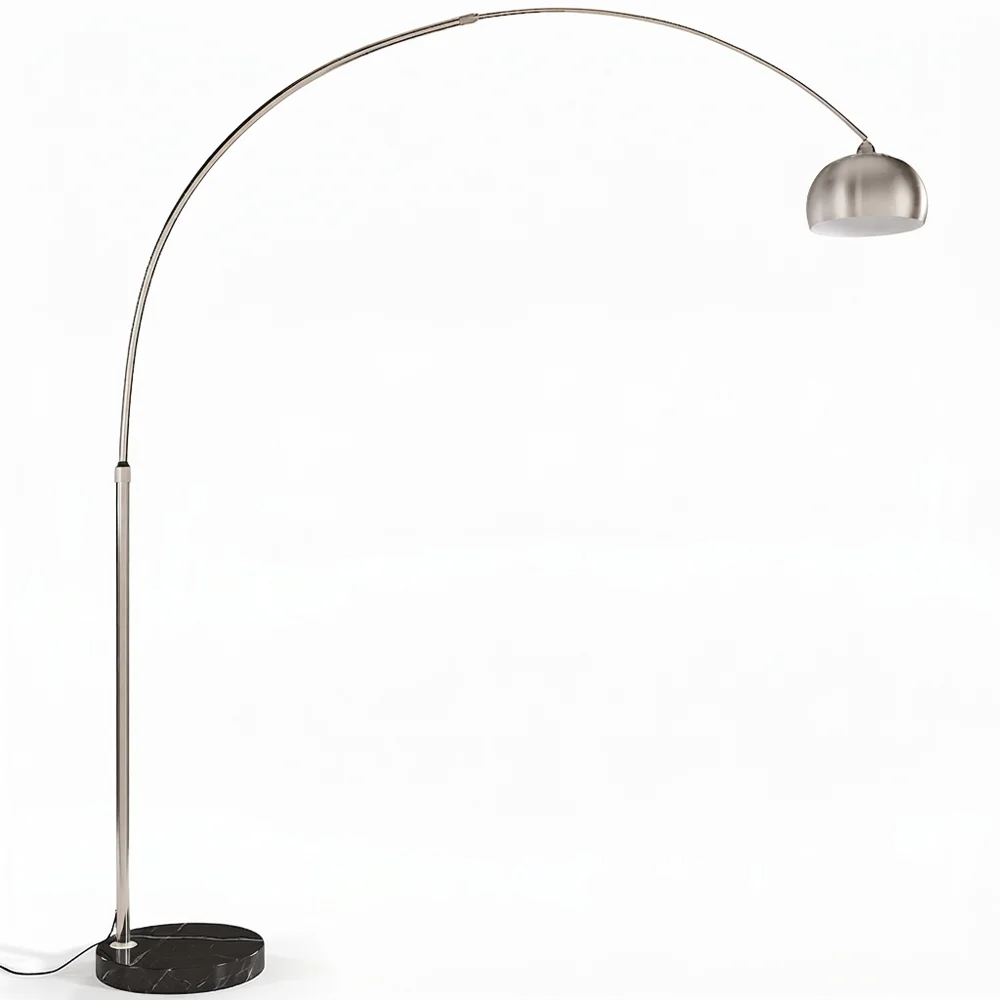 Vloerlamp met marmeren voet - Woonkamerlamp - Bouw image 8