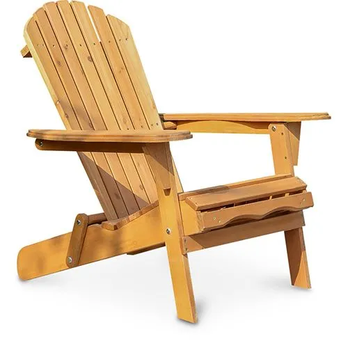 Houten buitenstoel met armleuningen - Adirondack tuinstoel - Adirondack image 8