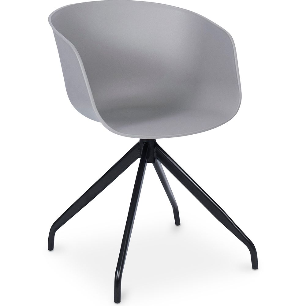 Bureaustoel met Armleuningen - Zwart Design Bureaustoel - Joan image 8