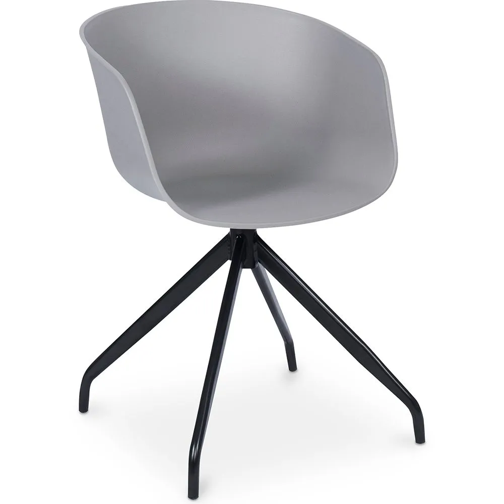 Bureaustoel met Armleuningen - Zwart Design Bureaustoel - Joan image 8