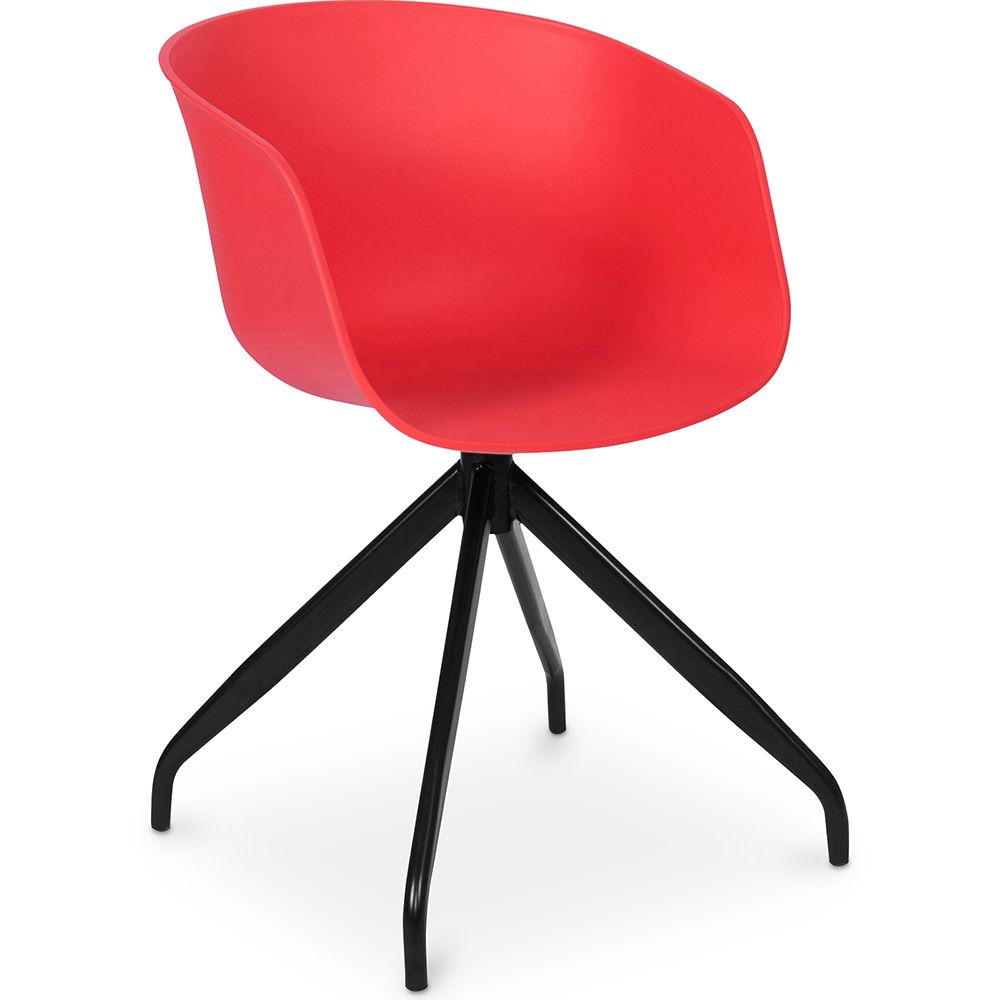 Bureaustoel met Armleuningen - Zwart Design Bureaustoel - Joan image 8