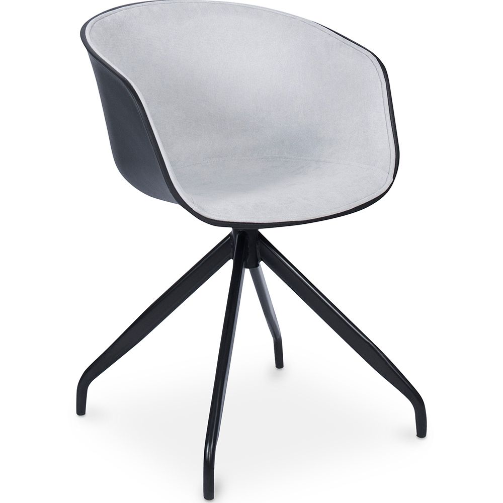Bureaustoel met Armleuningen - Zwarte Design Bureaustoel - Jodie image 8