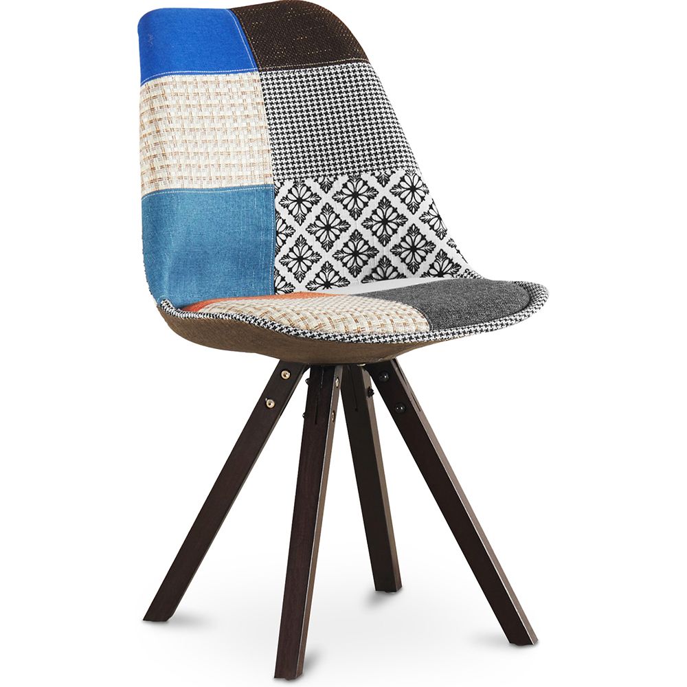Eetkamerstoel - bekleed met patchwork - Pixi image 8