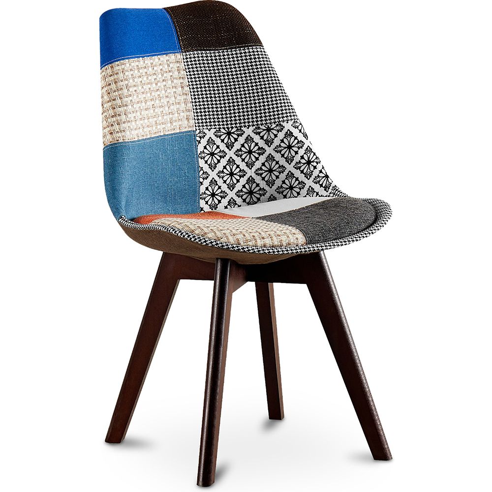 Eetkamerstoel - bekleed met patchwork - nieuwe editie - Pixi image 8