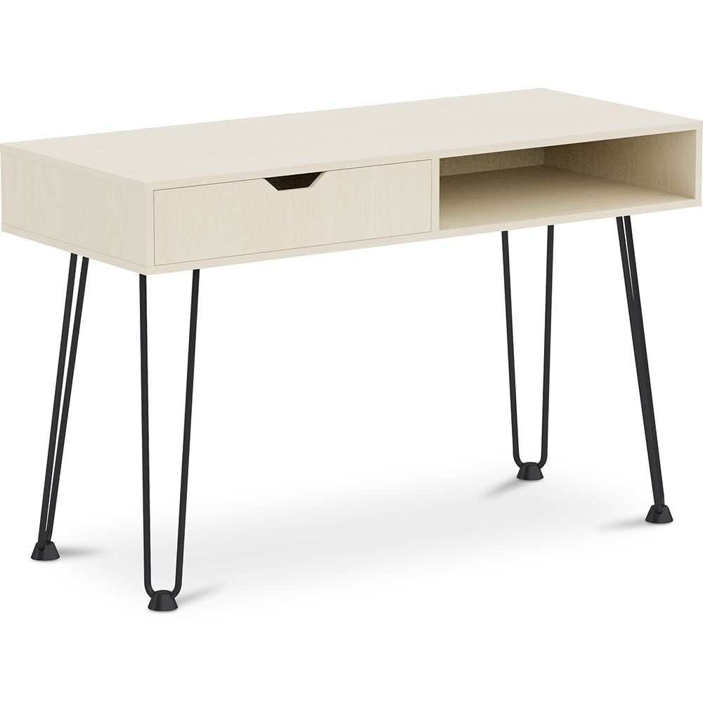 Houten bureau met laden - Scandinavisch design - Andor image 8