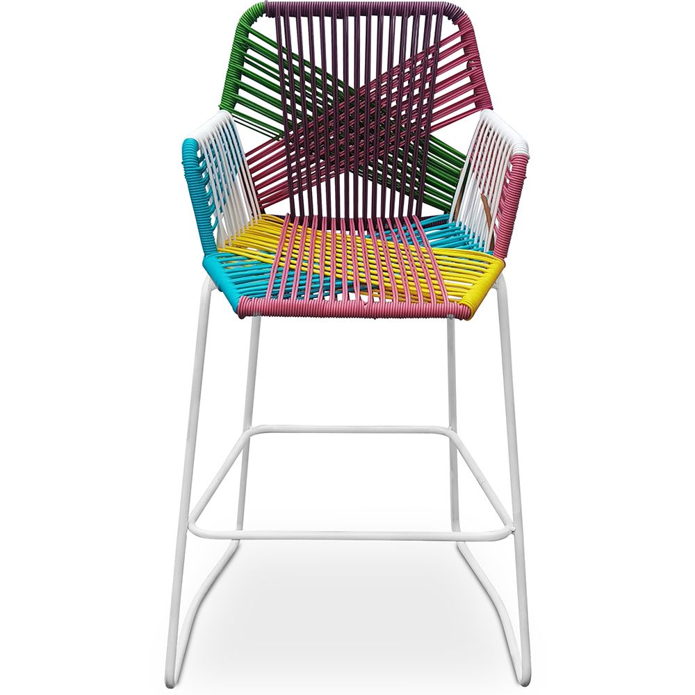 Rotan Boho Bali Design Kruk - 75cm - Tale image 8