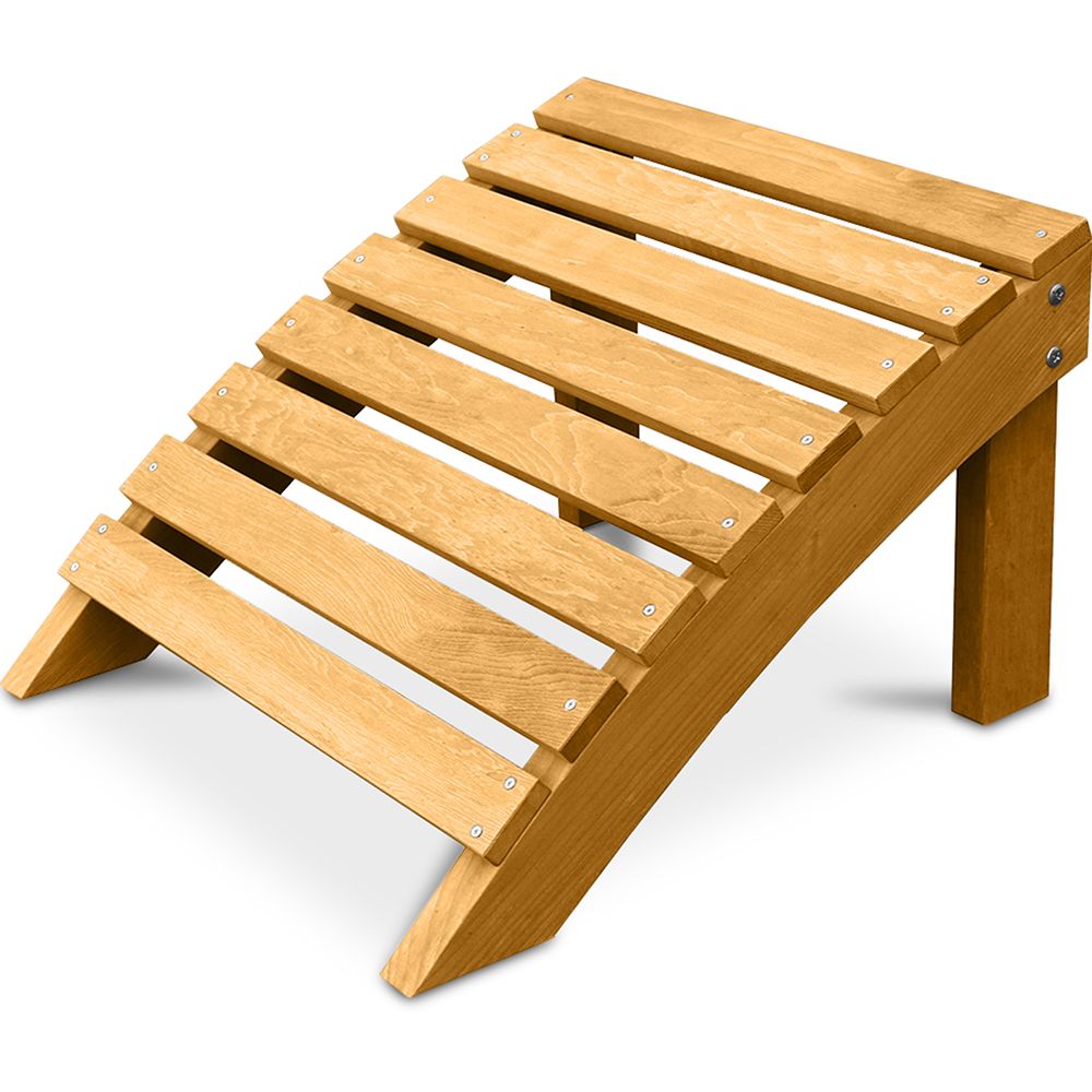 Houten voetenbankje voor tuinstoel - Alana image 8