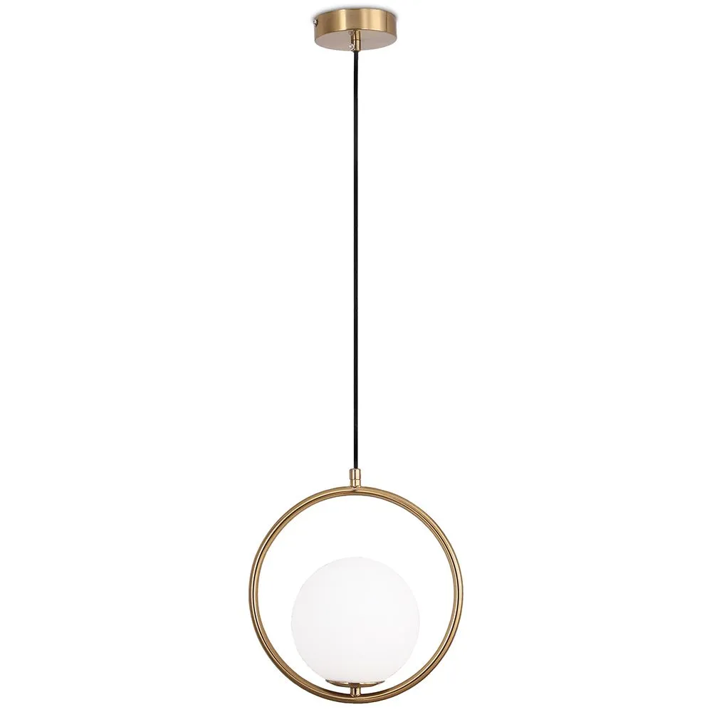 Globe Plafondlamp - Gouden Hanglamp - Glum image 8