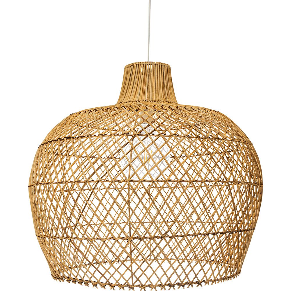 Rotan plafondlamp - Hanglamp - Boho Bali Design - Mai image 8