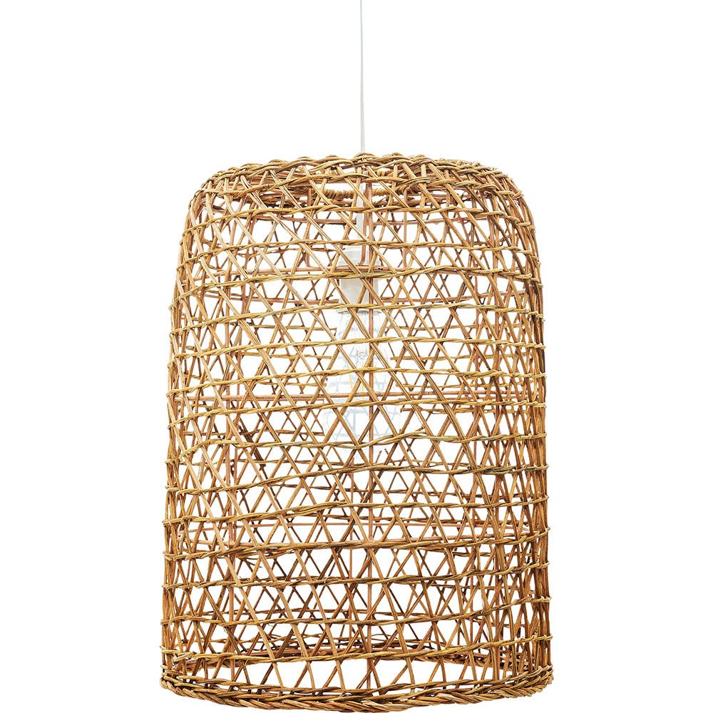 Rotan Plafondlamp - Hanglamp Boho Bali Design - Lian image 8