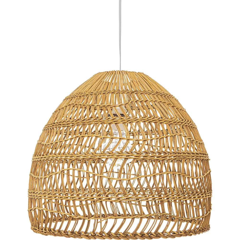 Rotan Plafondlamp - Hanglamp Design Boho Bali - 40cm - Hoa image 8