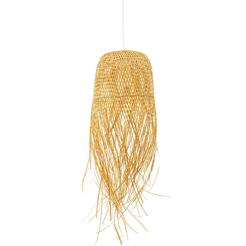 Bamboe Plafondlamp - Boho Bali Design Hanglamp - Thow image 8