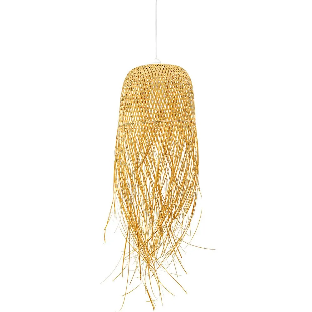 Bamboe Plafondlamp - Boho Bali Design Hanglamp - Thow image 8