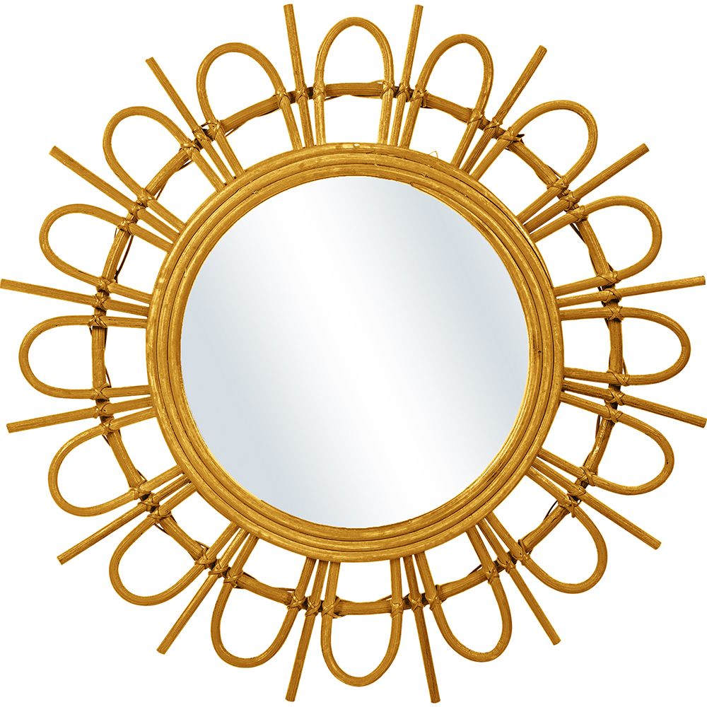 Wandspiegel - Rond Design Boho Bali (60 cm) - Miu image 8