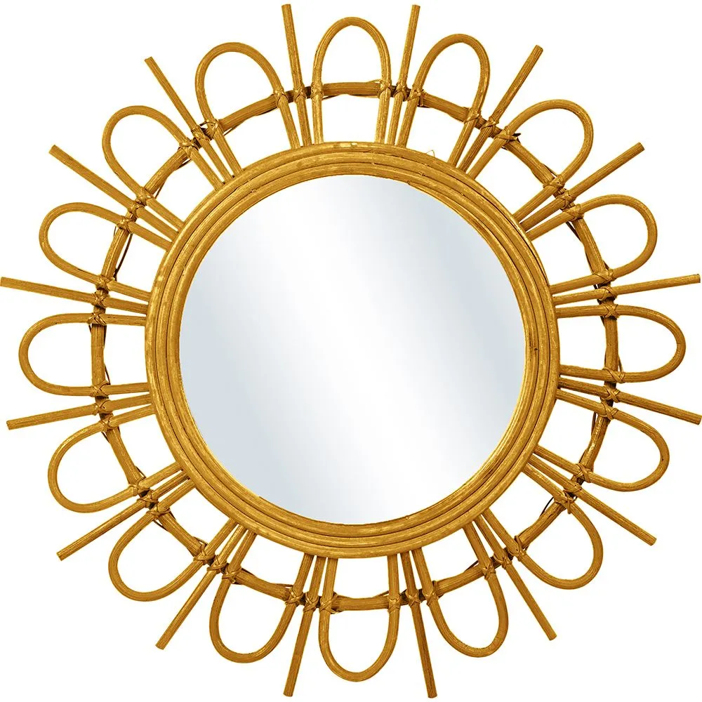 Wandspiegel - Rond Design Boho Bali (60 cm) - Miu image 8