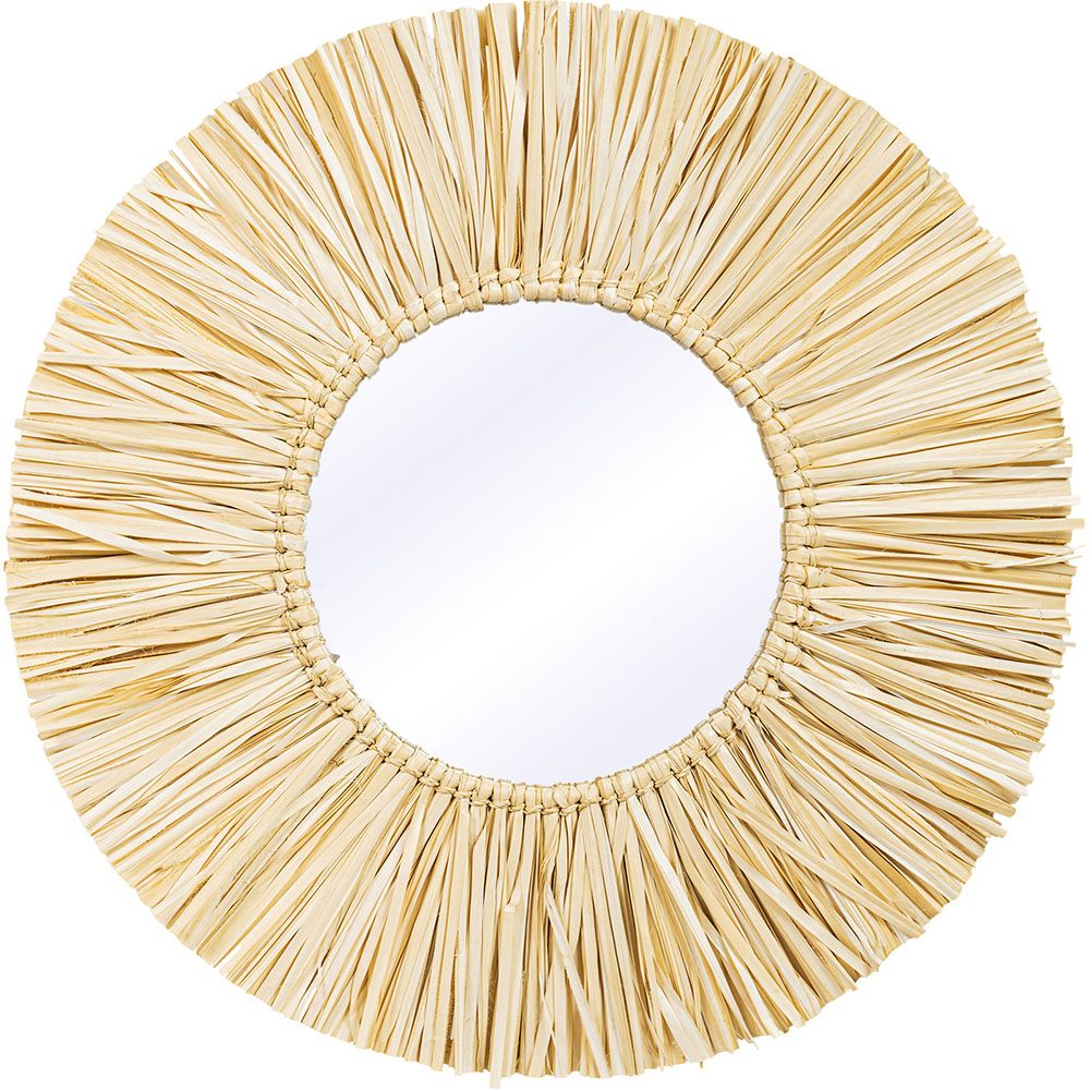 Wandspiegel - Rond Boho Bali Design (60 cm) - Grel image 8