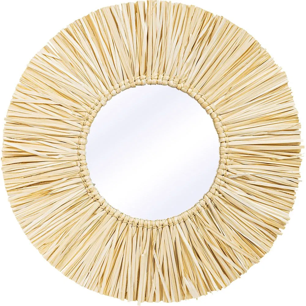 Wandspiegel - Rond Boho Bali Design (60 cm) - Grel image 8