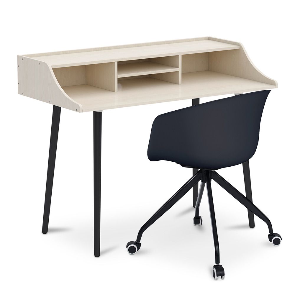 Houten Bureau - Scandinavisch Design -Torkel + Design Bureaustoel - Joan image 8