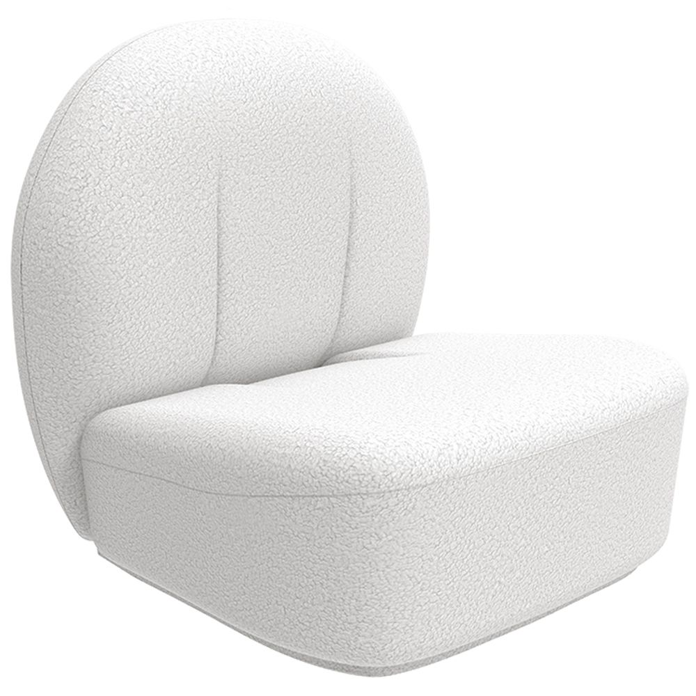 Design Fauteuil - Bekleed met Bouclé Stof - Loraine image 8