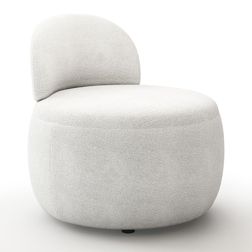 Modern Design Fauteuil - Bekleed met Bouclé stof - Melanie image 8
