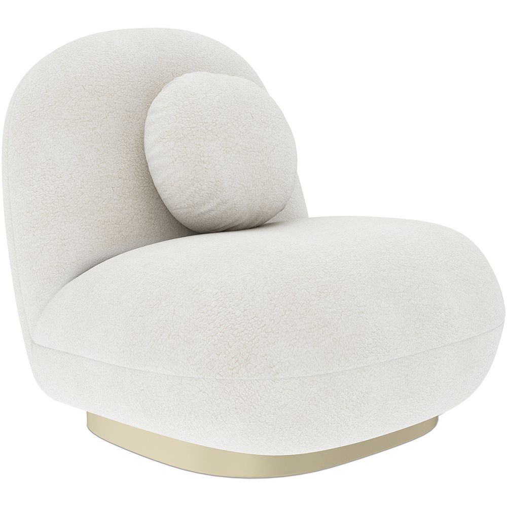 Bouclé stoffen fauteuil - Larry image 8