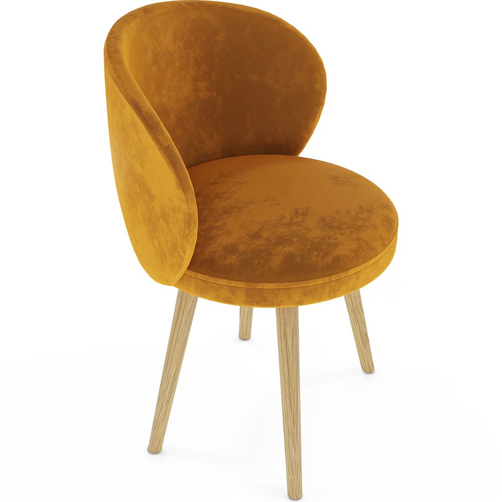 Design fauteuil - bekleed met fluweel - Yuna image 8