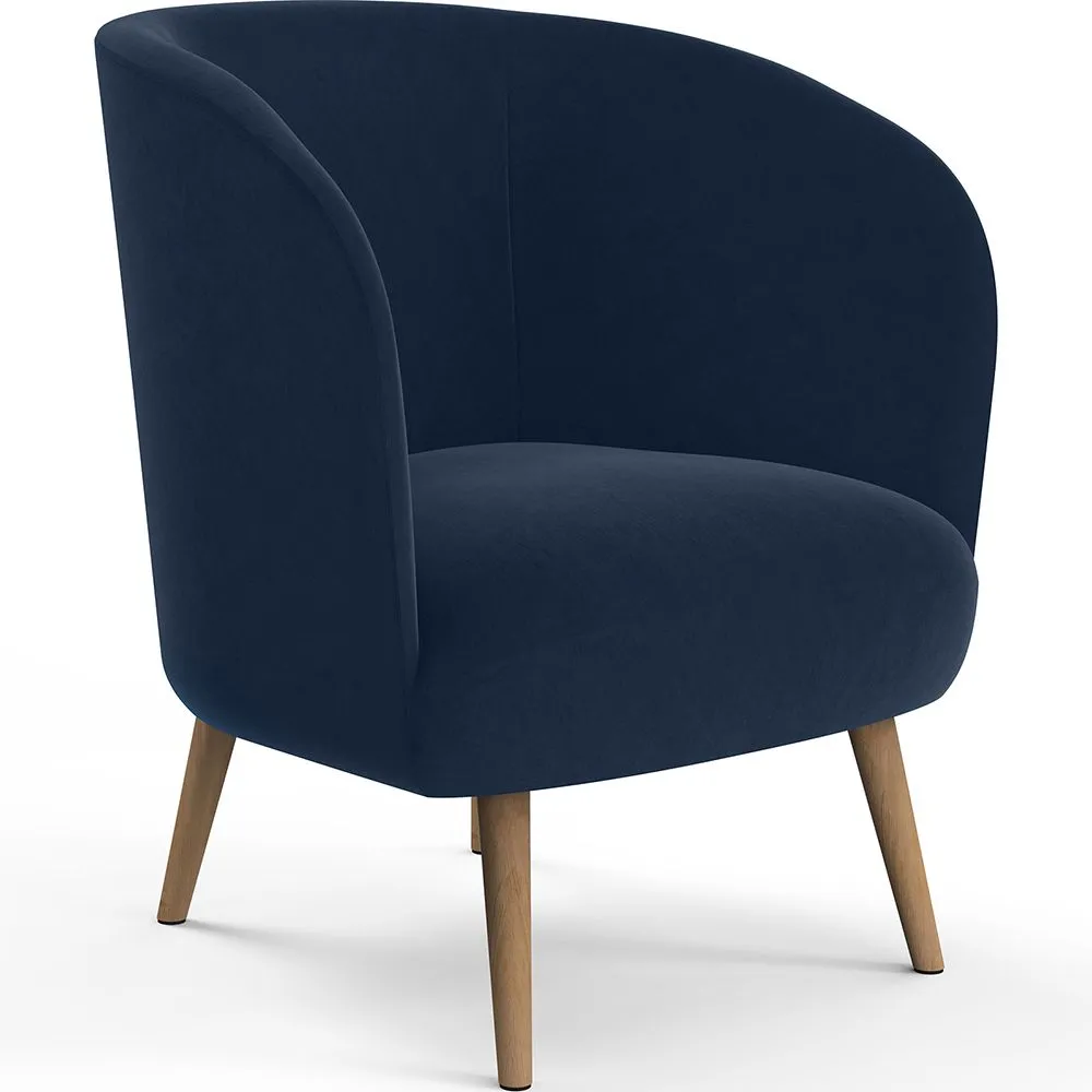 Design fauteuil - bekleed met fluweel - Krenda image 8