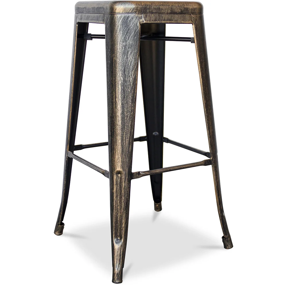 Barkruk – Industrieel Stijl – Staal – 76 cm – Stylix image 8