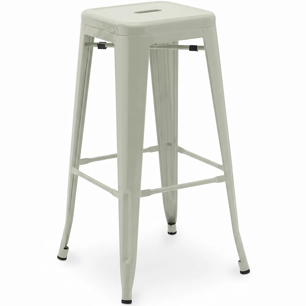 Barkruk – Industrieel Stijl – Staal – 76 cm – Stylix image 8